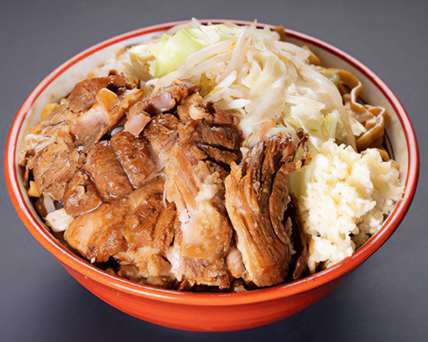 肉マシまぜそば 肉マシまぜそば|品川でラーメンのデリバリならつきじRAMEN TO THE WORLD