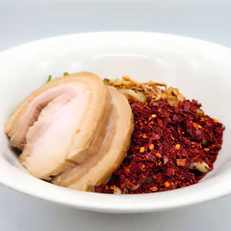 獄辛・四川式魔辣まぜそば ブタマシ｜品川でラーメンのデリバリならつきじRAMEN TO THE WORLD