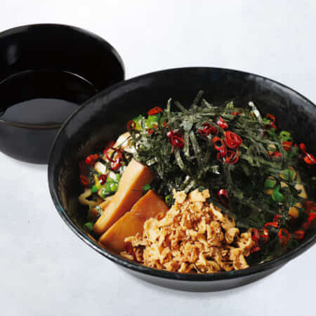 ゴクツブシ 辛味つけそば|品川でラーメンのデリバリならつきじRAMEN TO THE WORLD