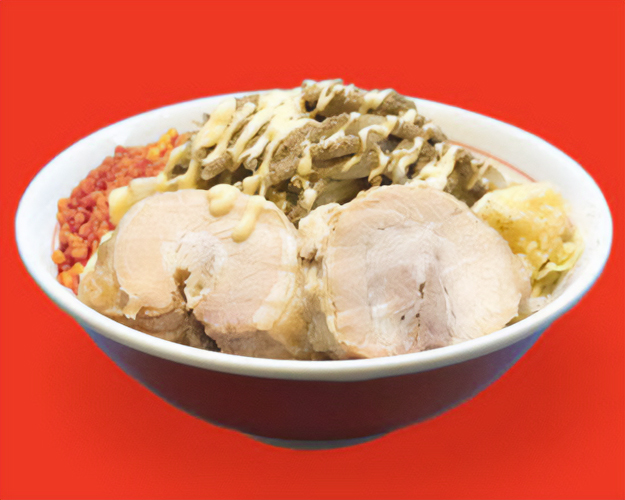 特製まぜそば 特製まぜそば|品川でラーメンのデリバリならつきじRAMEN TO THE WORLD